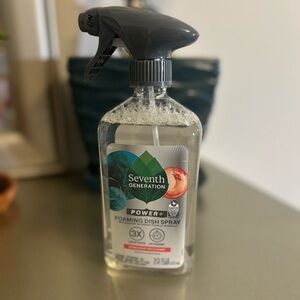 Seventh Generation Power+ Foaming Dish Spray - Clear